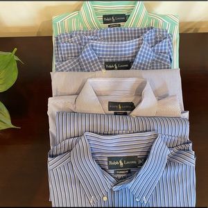 Mens Polo Ralph Lauren Dress Shirt Lot.